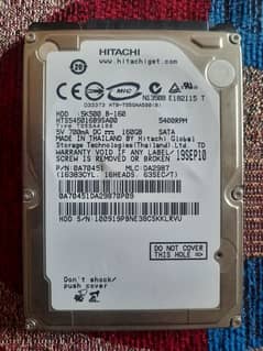 DESKTOP HARD DISK DRIVES, HARD DISK DRIVES, Laptop Hard Disk, LAPTOP HARD DISK DRIVES MIX Brand 160GB 2.5″ SATA Laptop Notebook Internal HDD Hard Disk Drive 5400RPM BRANDED USED LAPTOP PULLED