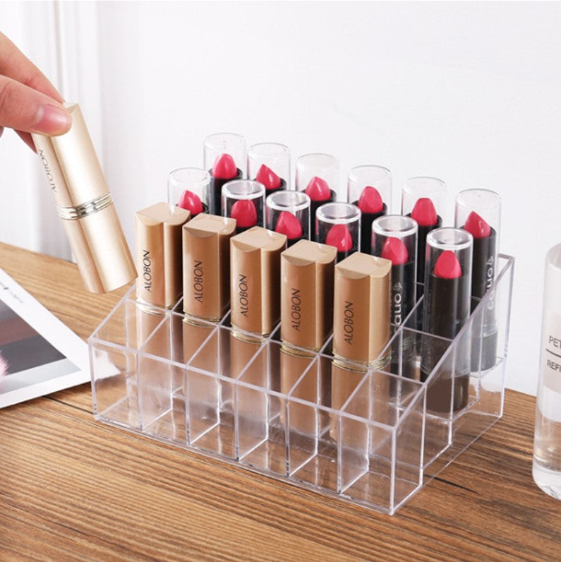 24 Grid Lipstick Organizer Box.