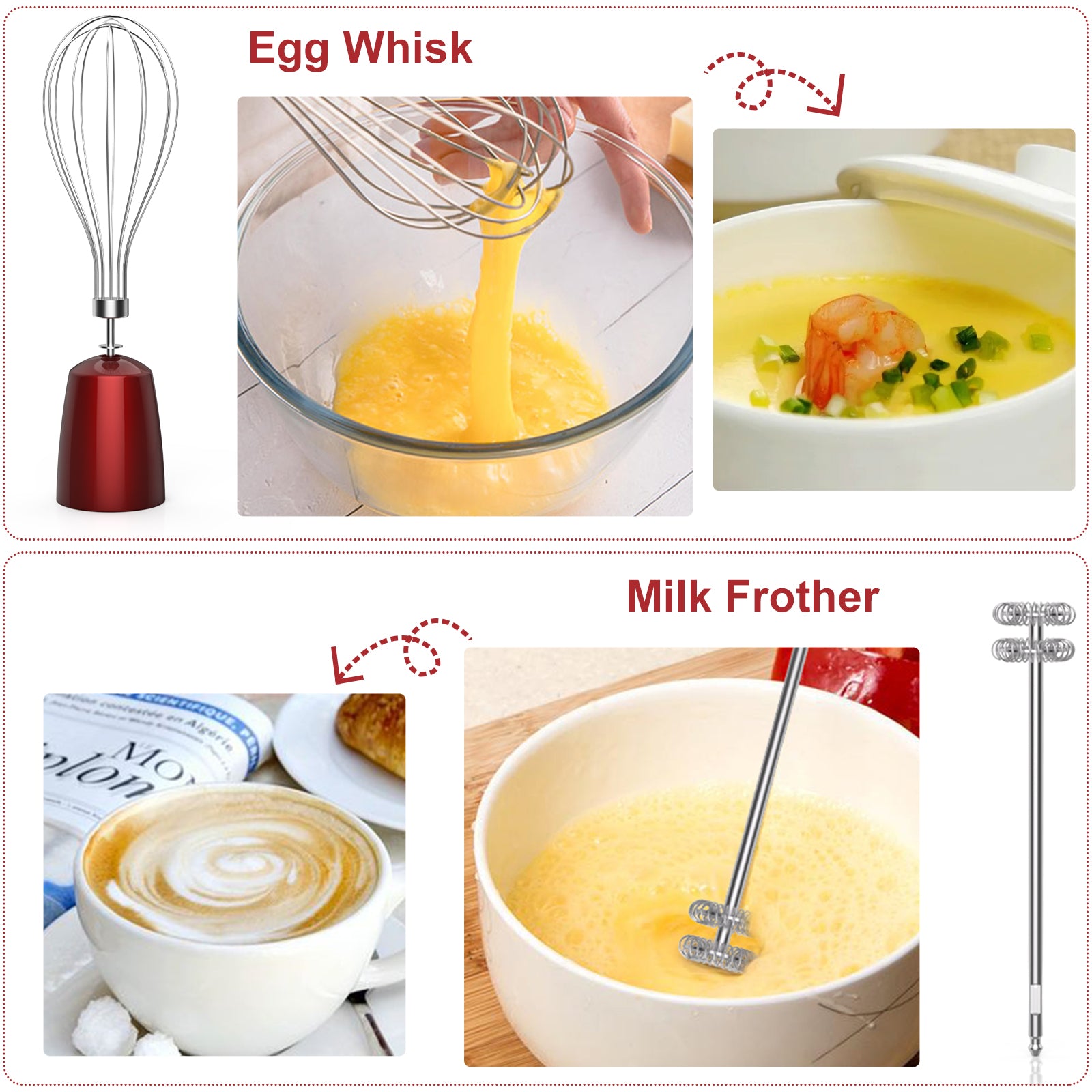 VAVSEA 1000W 5-in-1 Immersion Hand Blender