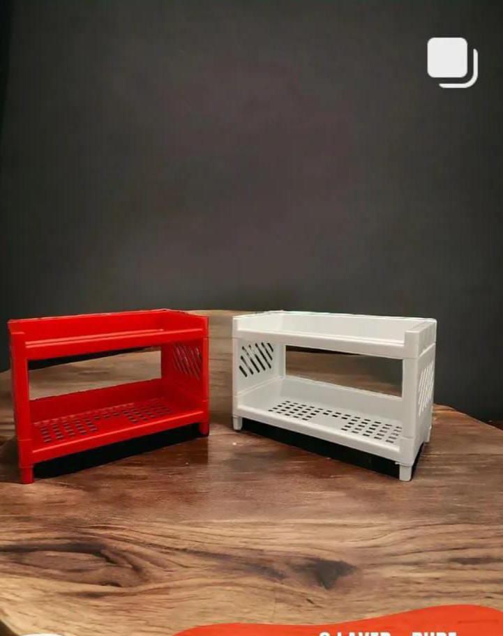 2 layer plastic Rack.