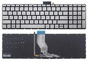 HP KEYBOARDS, LAPTOP KEYBOARDS HP pavilion 15-AU 15-AB 15-AQ 15-AW 15-BK 15-BC M7-N 17-G 15-au000 15-bc000 15-ak000 15-AN 15-an000 (Silver with Backlit)