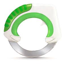 Rotating circular blade kitchen gadget for easy salad and vegetable cutting by Zoni Stores.