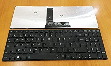 LAPTOP KEYBOARDS, TOSHIBA KEYBOARDS Keyboard For TOSHIBA C50-B C50D-B C55-B C55D-B C50A Internal Laptop Keyboard (Black)