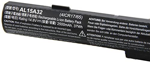 ACER BATTERY, Laptop Batteries Laptop Battery For Acer Aspire AL15A32 E5-473G E5-573G E5-553G Series 4ICR17/65 KT.004B3.025