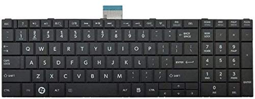 LAPTOP KEYBOARDS, TOSHIBA KEYBOARDS keyboard for TOSHIBA SATELLITE C850 C850D C855 C855D L850 L850D L855 L855D L870 L870D US Black laptop keyboard