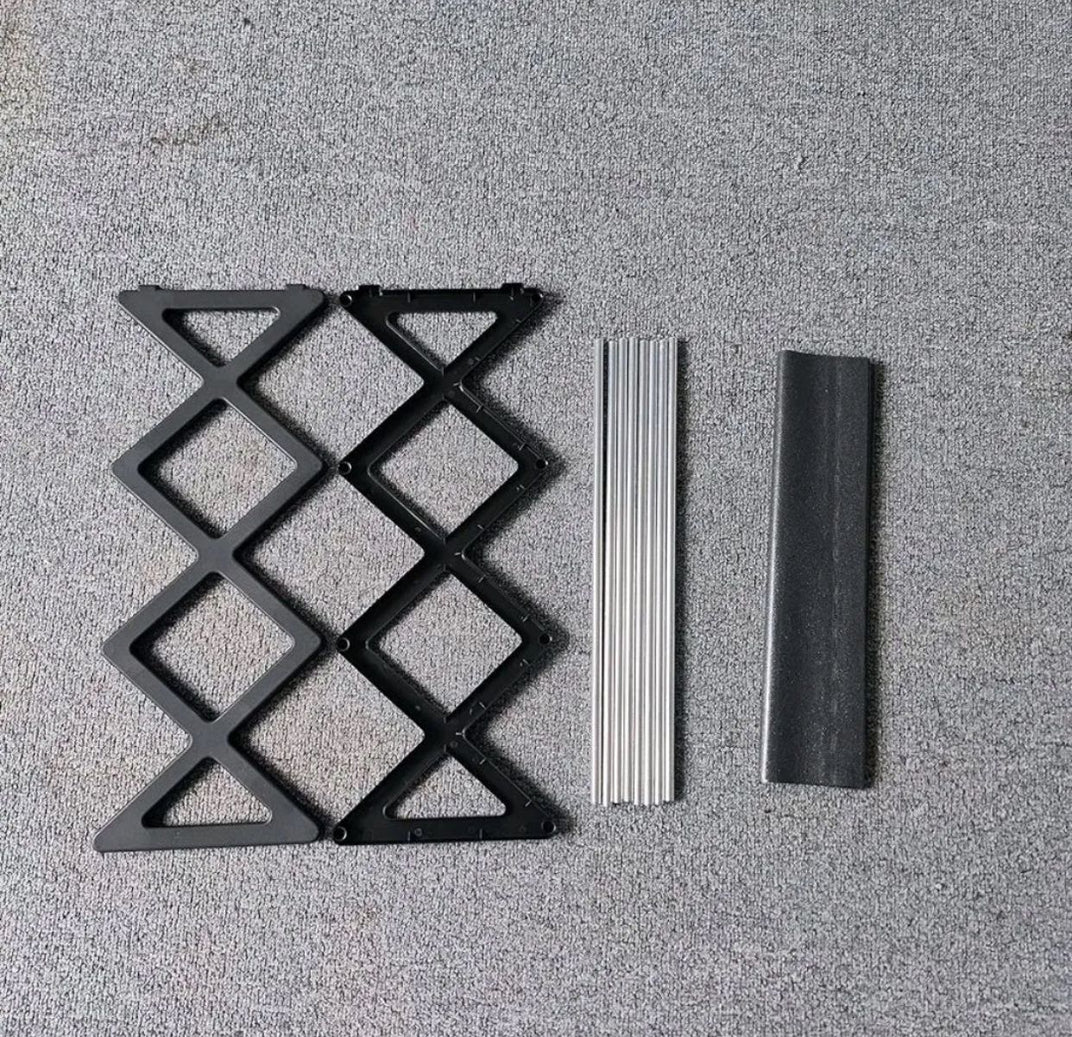 4 tier x shape stackable shoe rack expandable & adjustable fabric shoe shelf storage organizer.