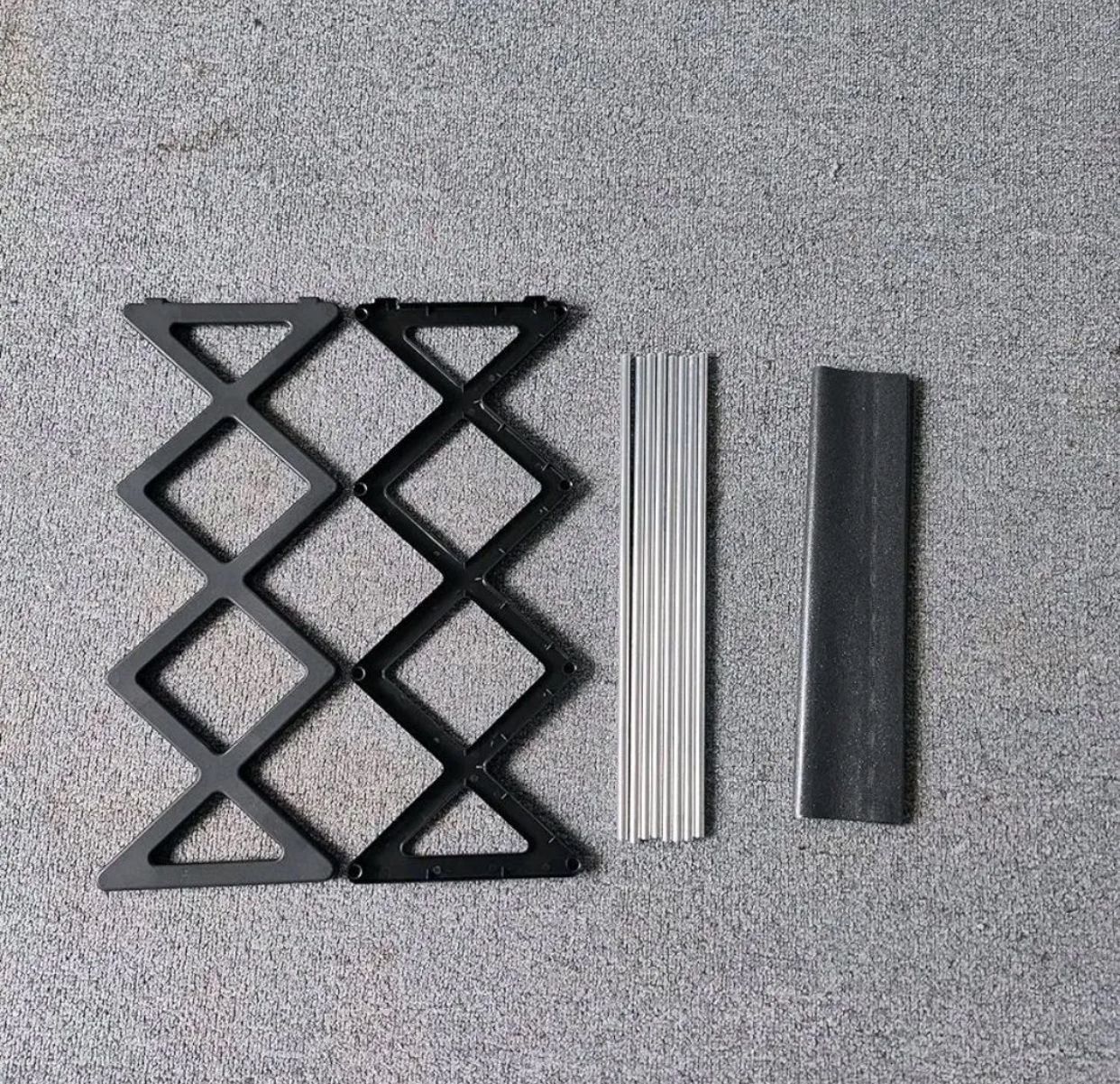 4 tier x shape stackable shoe rack expandable & adjustable fabric shoe shelf storage organizer.