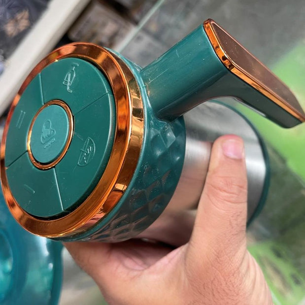 Silver Crest 3-Liter Meat and Vegetable Chopper - High-Speed Electric Gold