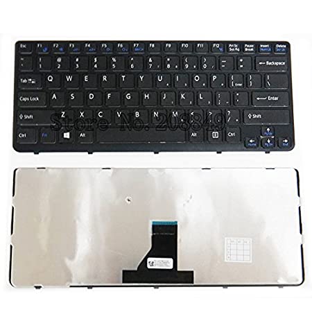 LAPTOP KEYBOARDS, SONY VIO KEYBOARDS Keyboard for SONY SVE14 FRAME BLACK For Win8 New Laptop Keyboards PN:9Z.N6BSQ.M0R SDMSQ 149181111RU