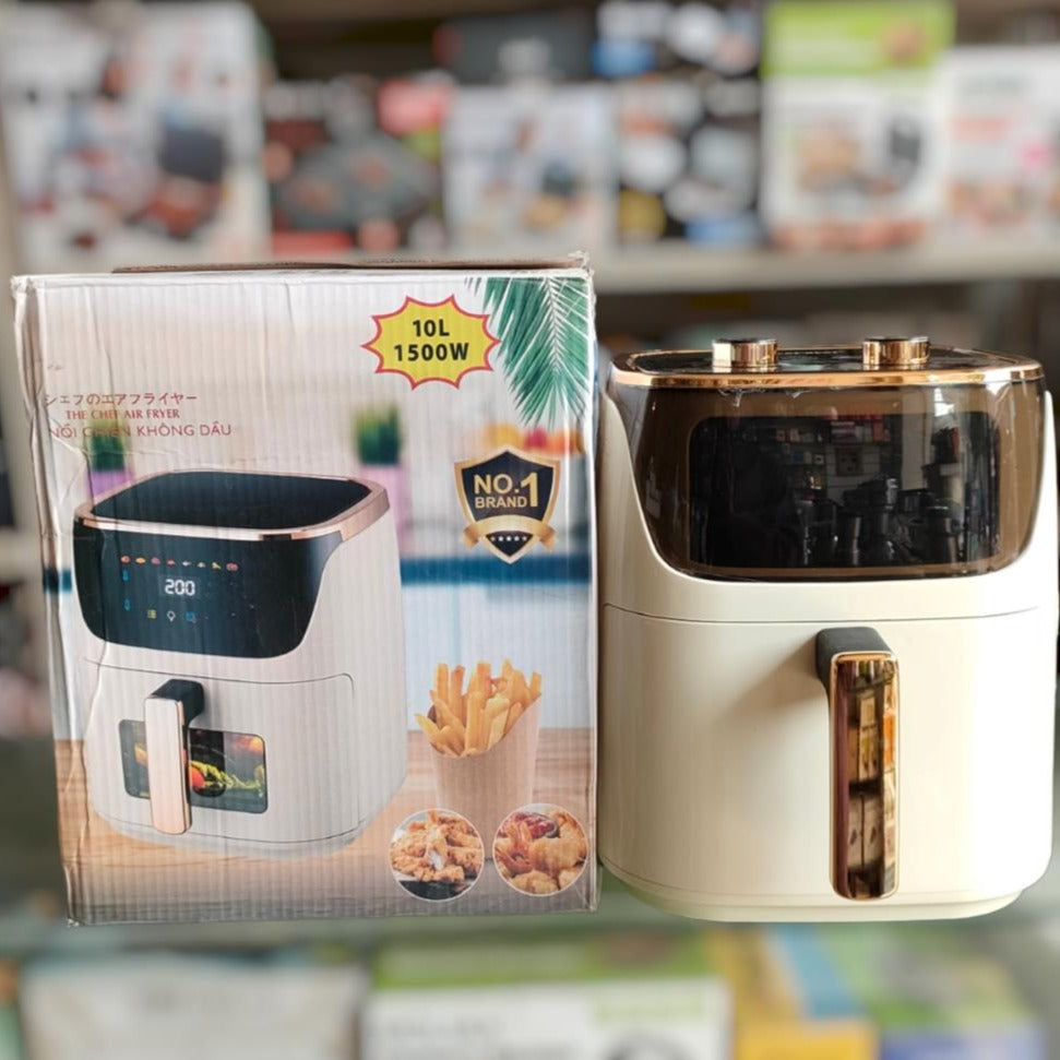 SilverCrest 10L Air Fryer with Stove - 10L Capacity, 1500W Power ...