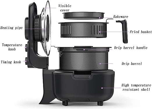 BOSCHE Air Fryer (B-2326) - Indulge in Healthy and Delicious Cooking