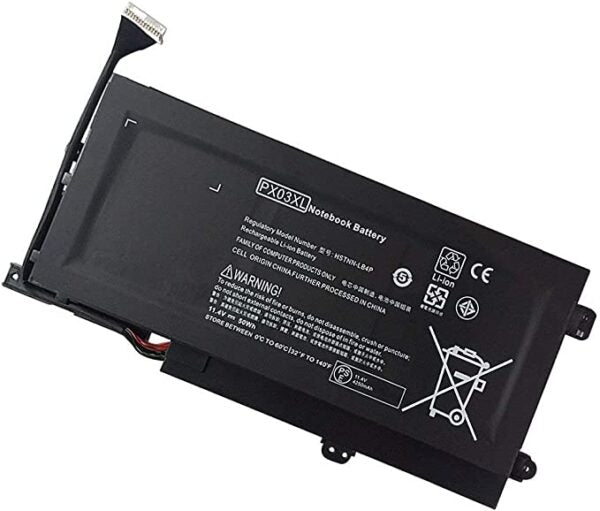 HP BATTERY, Laptop Batteries PX03XL Notebook Laptop Battery for HP Envy 14 Touchsmart M6 M6-K M6-K125DX M6-K015DX M6-K025DX M6-K010DX M6-K022DX 14- K112NR 715050-001 714762-1C1 TPN-C109 TPN-C110 TPN-C111-12