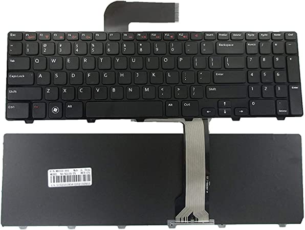 DELL KEYBOARD, LAPTOP KEYBOARDS KEYBOARD For DELL Inspiron N5110 15R Ins15RD-2528 2728 2428 BLACK Laptop keyboard