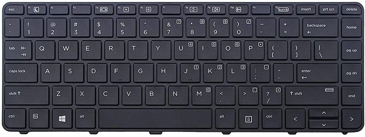 HP KEYBOARDS, LAPTOP KEYBOARDS Laptop Keyboard For HP Probook 430 G3 440 G3 445 G3 Notebook Keyboard US Keyboard with Border