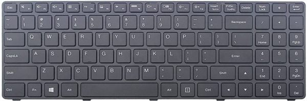 LAPTOP KEYBOARDS, LENOVO KEYBOARDS Lenovo Ideapad 100-15 100-15IBY 100-15IBD 300-15 B50-10 B50-50 SN20J78609 6385H-US black Laptop Keyboard English