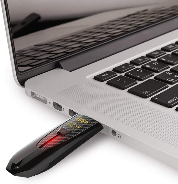 SILICON POWER, USB DRIVES Silicon Power Blaze B25 64GB USB 3.2 GEN 1/ Flash Drive High Performance Black