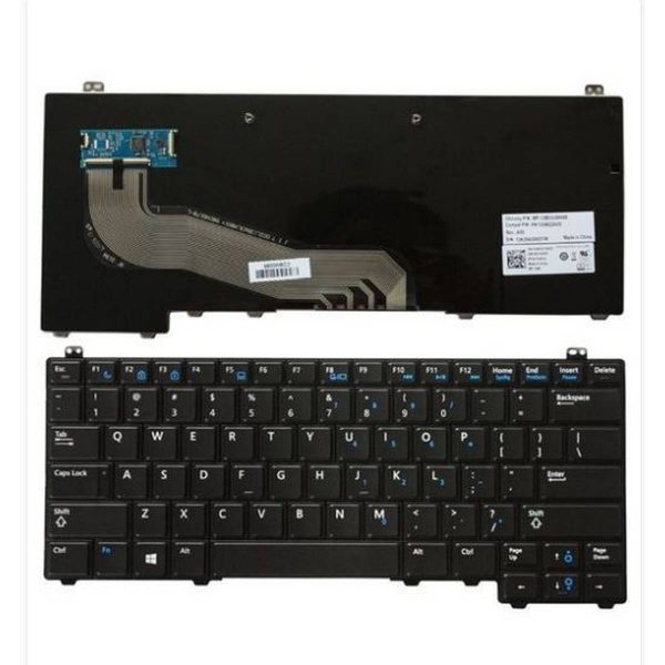 DELL KEYBOARD, LAPTOP KEYBOARDS Laptop Keyboard for Dell Latitude E5440 E5450 Black US Layout, 3KK86 03KK86 PK130WQ4B00 PK130WQ3B00 MP-13B73USJ698 SG-60720 SN7223BL