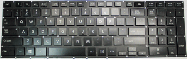 LAPTOP KEYBOARDS, TOSHIBA KEYBOARDS Laptop Keyboard for toshiba Satellite P50-A-11L P50-A-13F P50-A-13M P50-ABT2G22 P50-ABT2N22 P50-ABT3G22 P50-ABT3N22