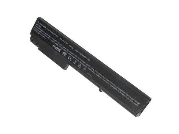 HP BATTERY, Laptop Batteries Laptop Battery for HP EliteBook 8530p 8530w 8540p 8540w 8730w 8740w – High Performance [8 Cells 14.8V 5200mAh/77Wh]