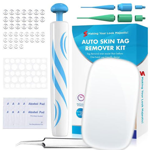 Auto Skin Tag Remover Kit Set with Accessories.