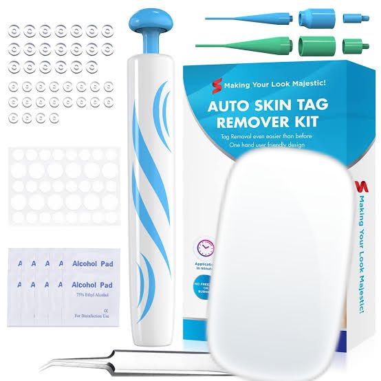 Auto Skin Tag Remover Kit Set with Accessories.