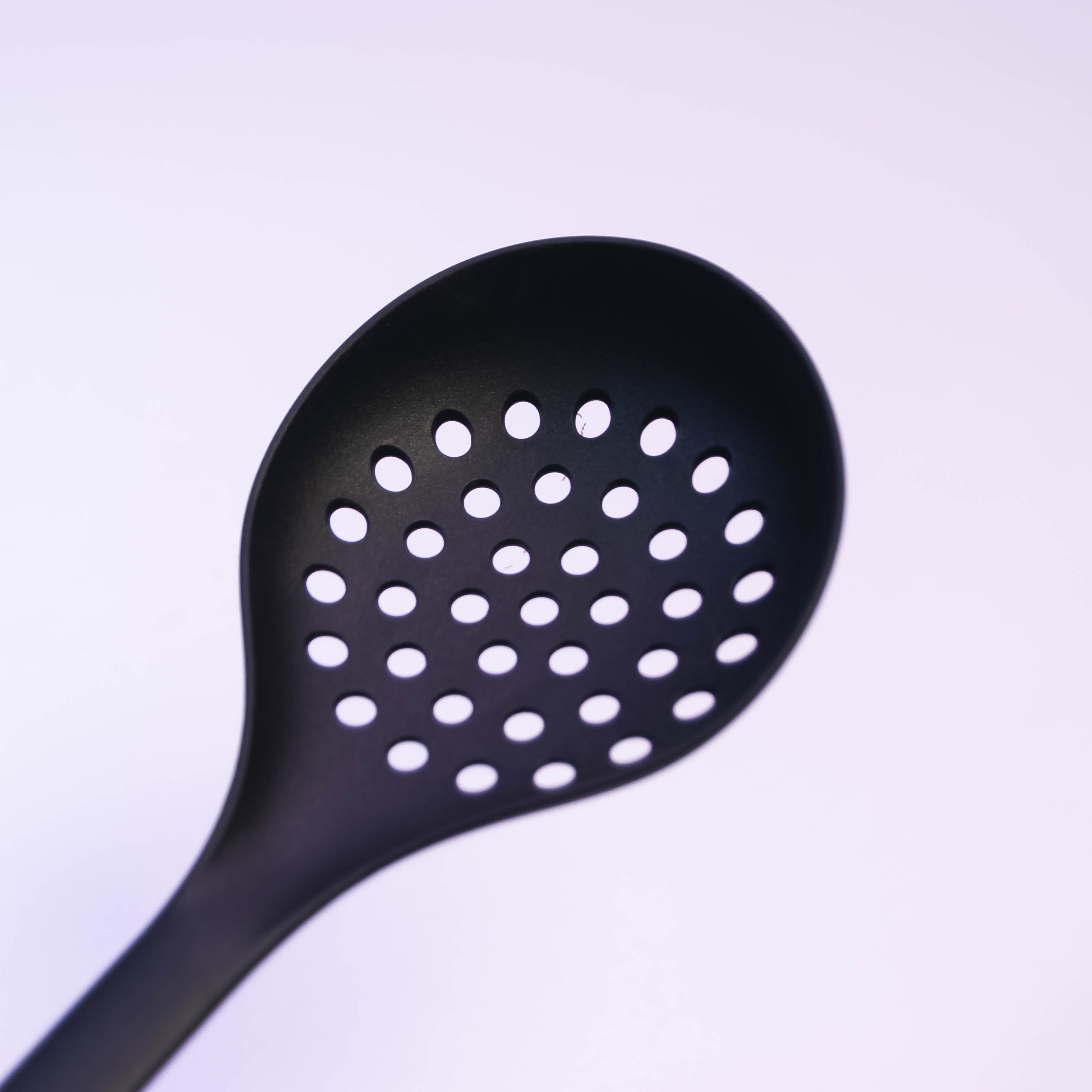 ERNESTO® Slotted Spoon With Wooden Handles