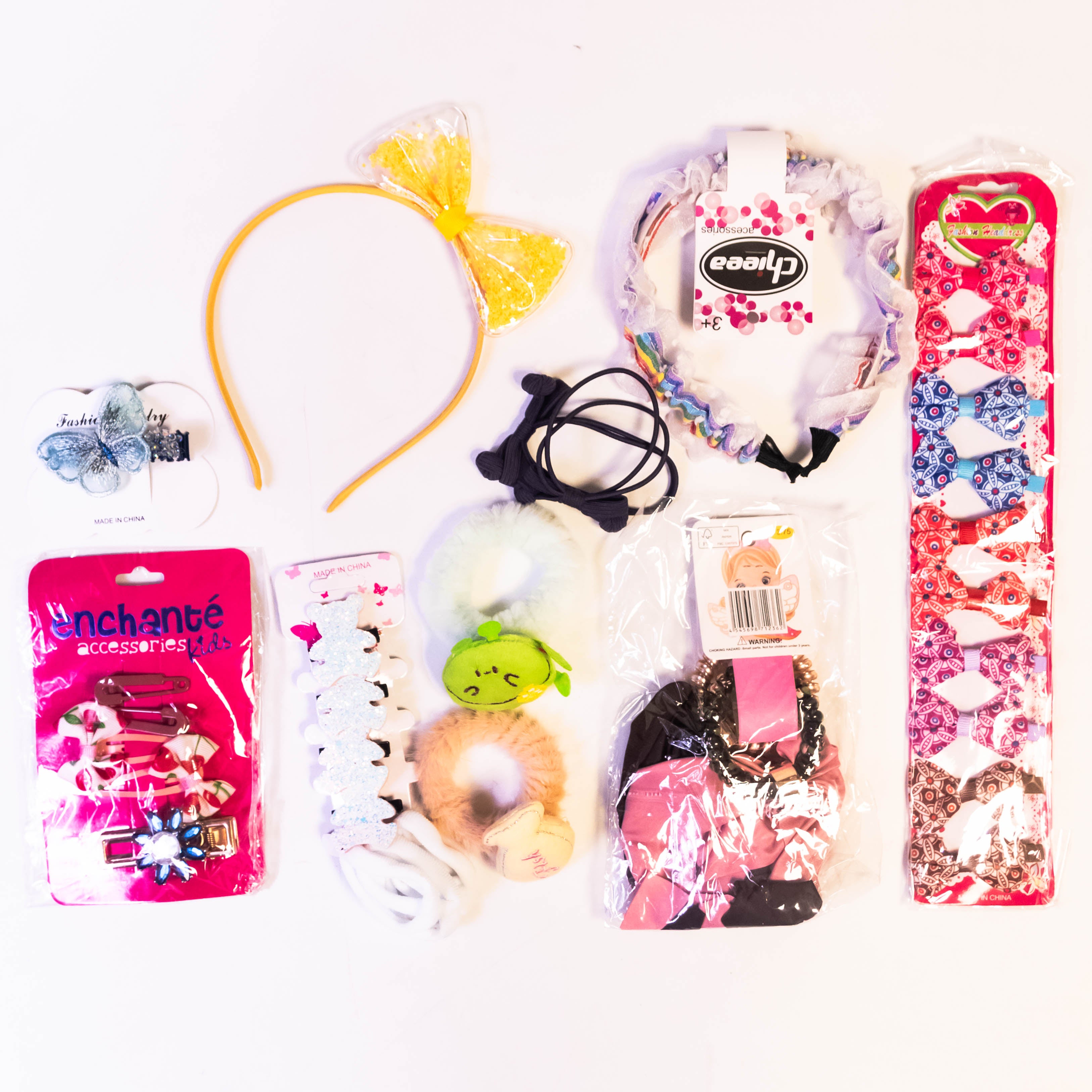 Hair Accessories Bonanza: 10 Packs of Glamour!