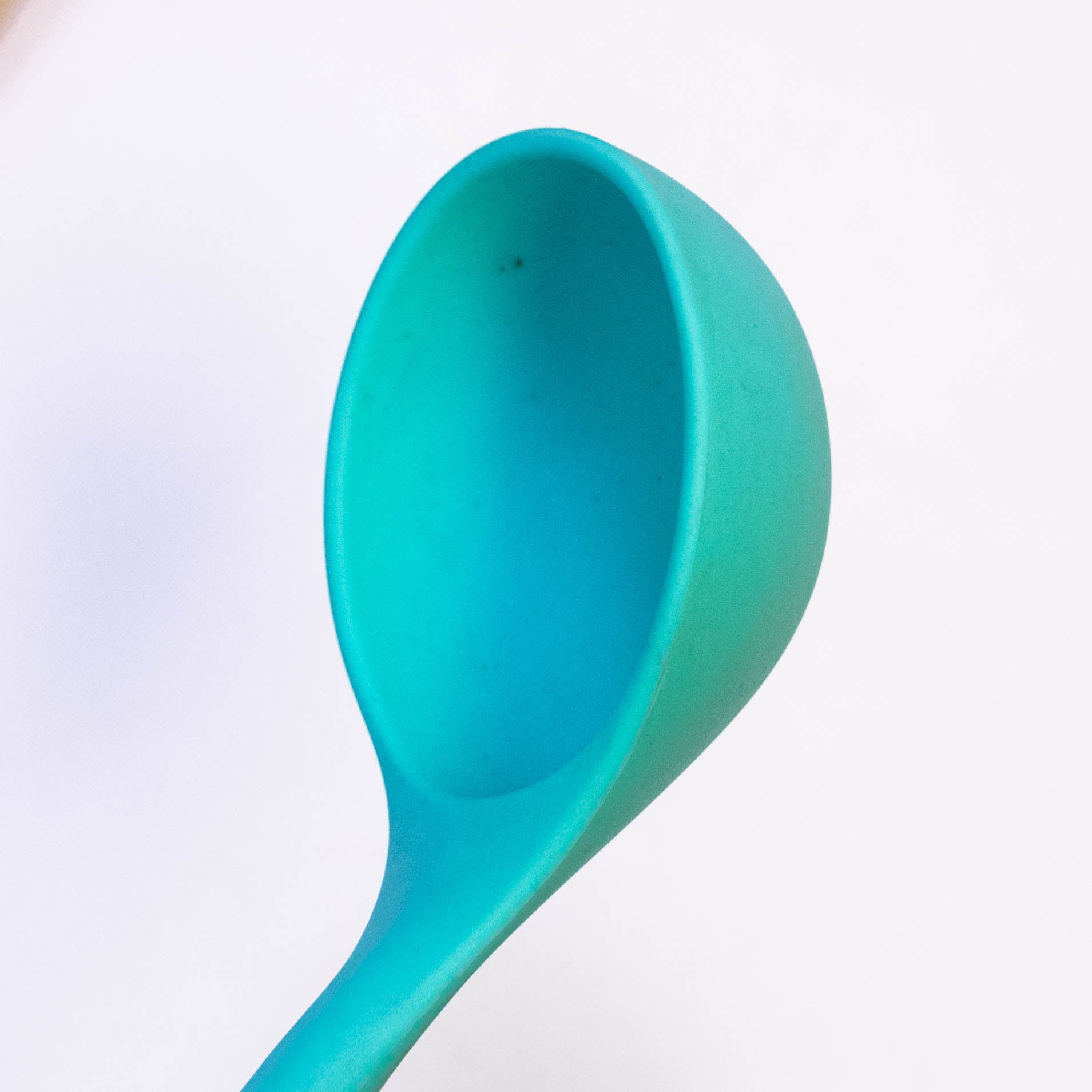 Wood Handle Cooking Spoon with Silicone Top