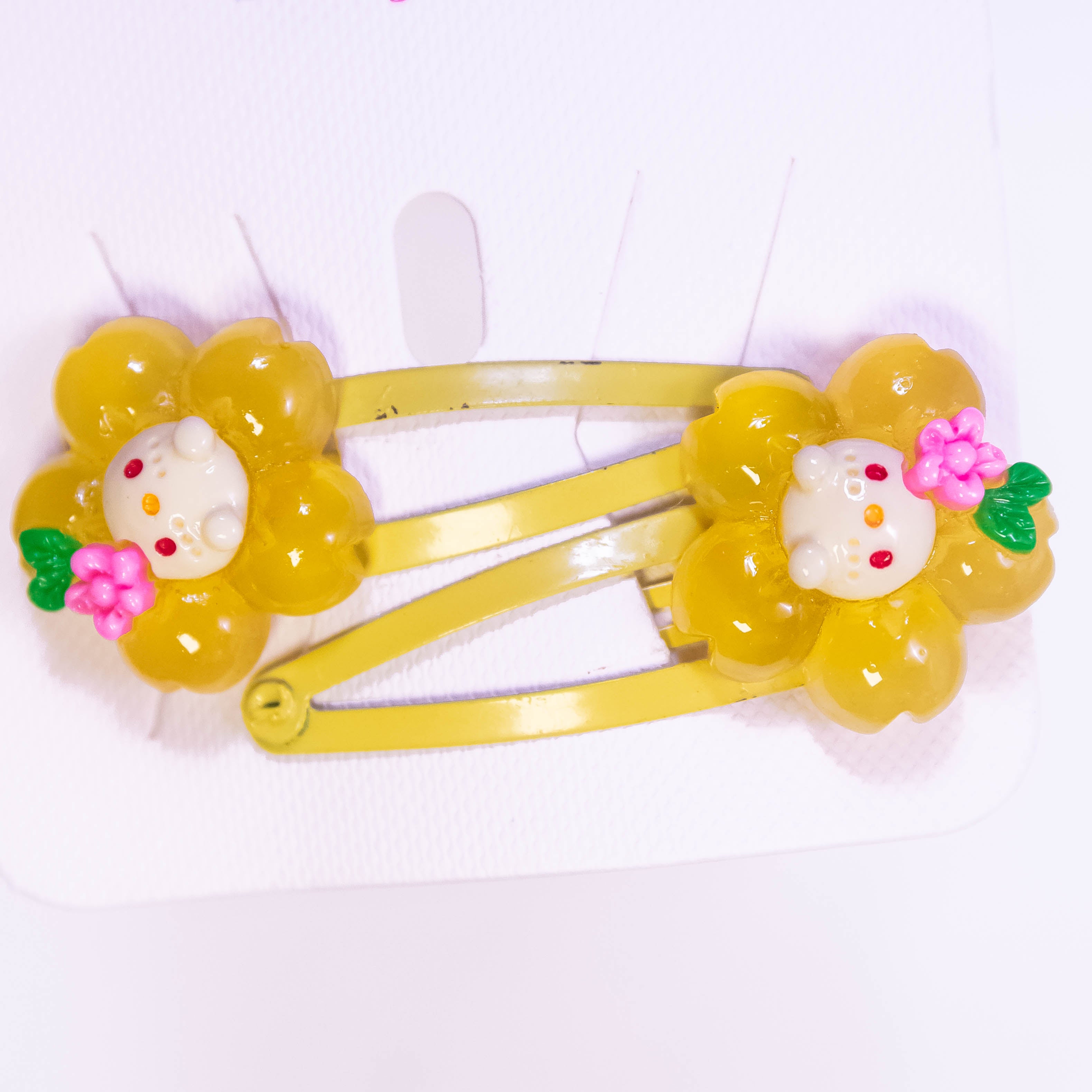 Floral Delight: Pack of 2 Vibrantly Colored Pins