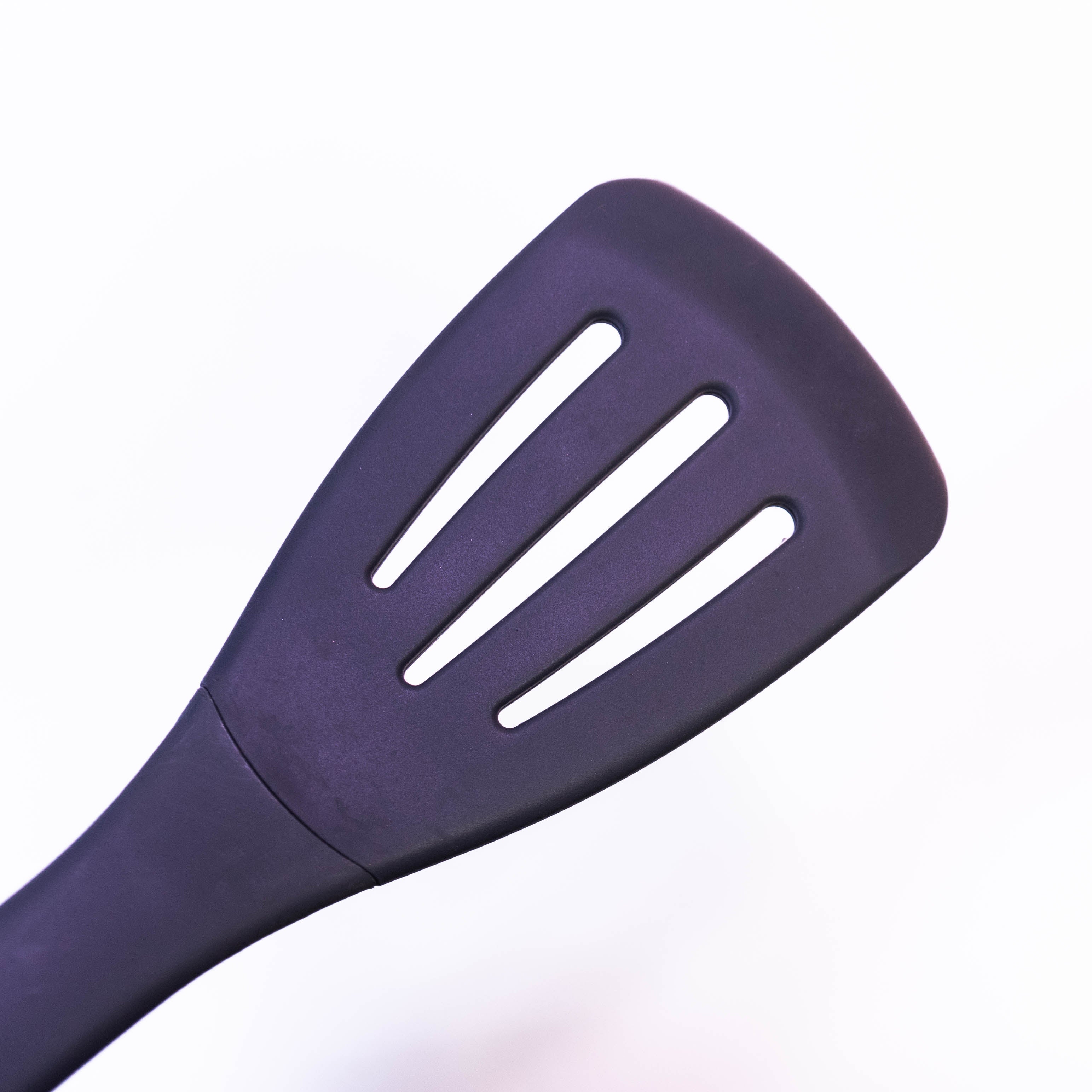 Bi-Material Silicone Slotted Turner Spatula