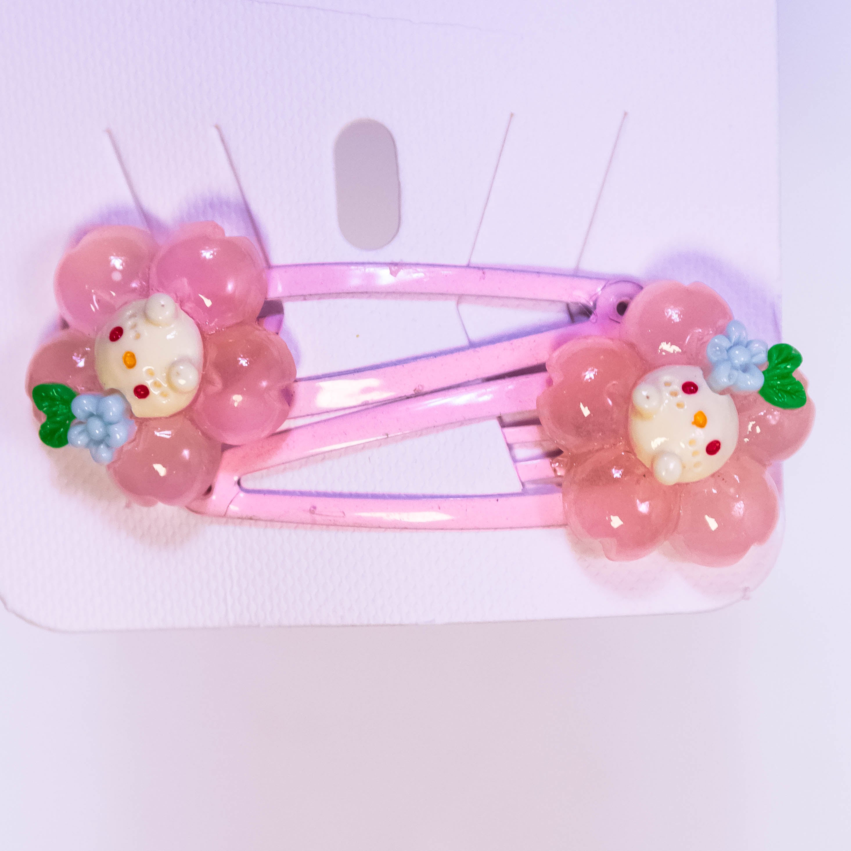 Floral Delight: Pack of 2 Vibrantly Colored Pins