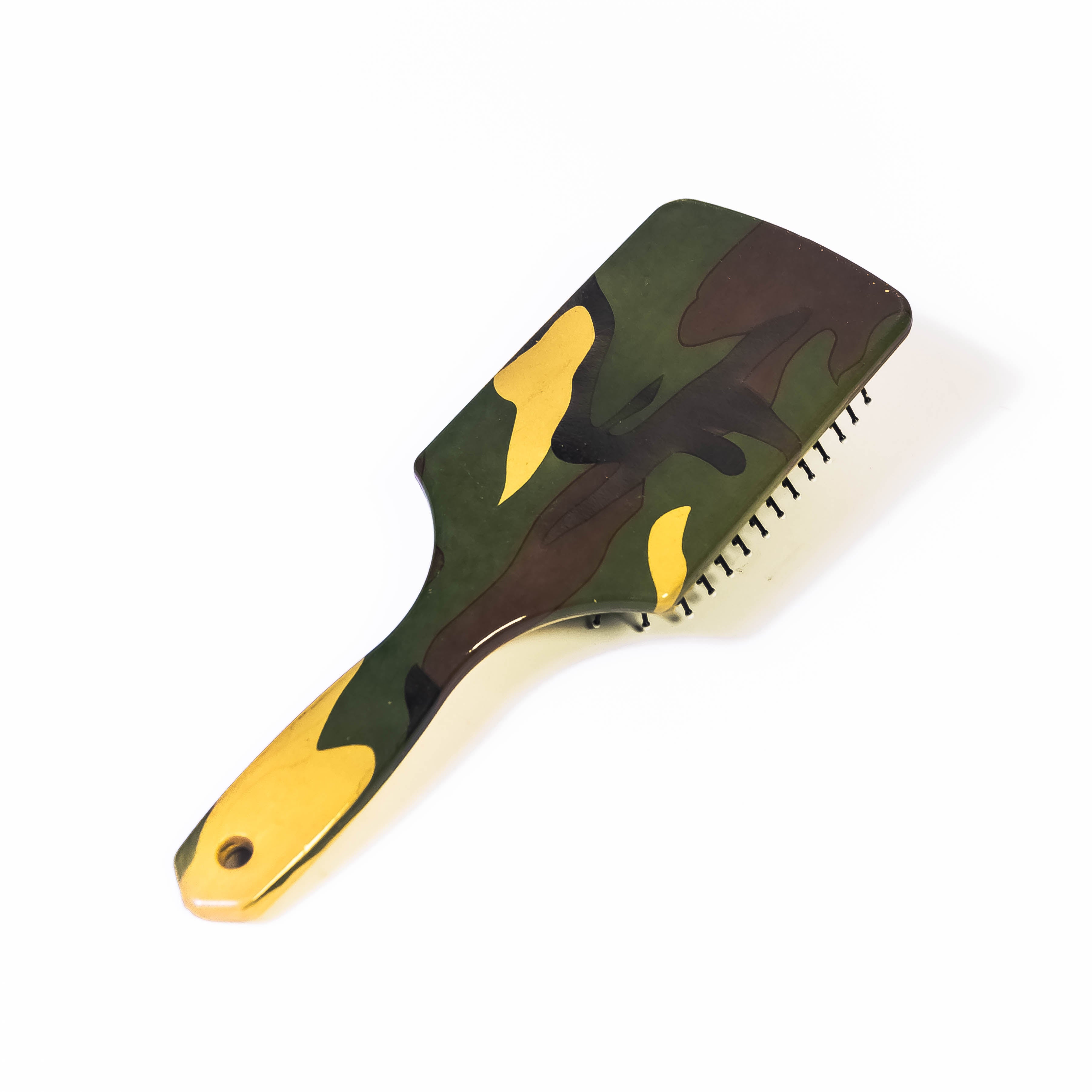 Camo Hair Brush with Air Cushion Comb: Blend Style and Functionality in Your Hair Care