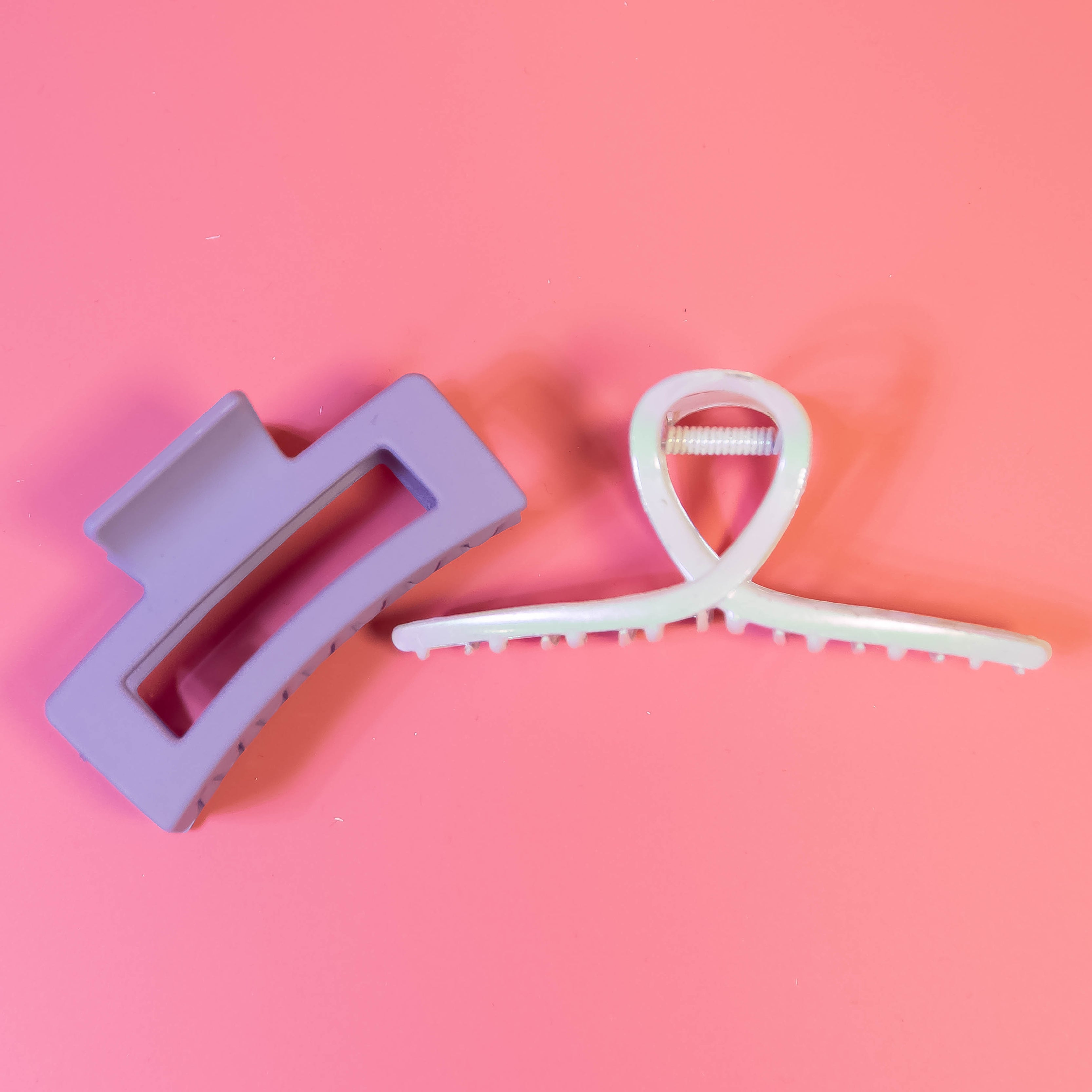 Elevate Your Hair Elegance with Our Lavender and Extra Large Claw Hair Clips