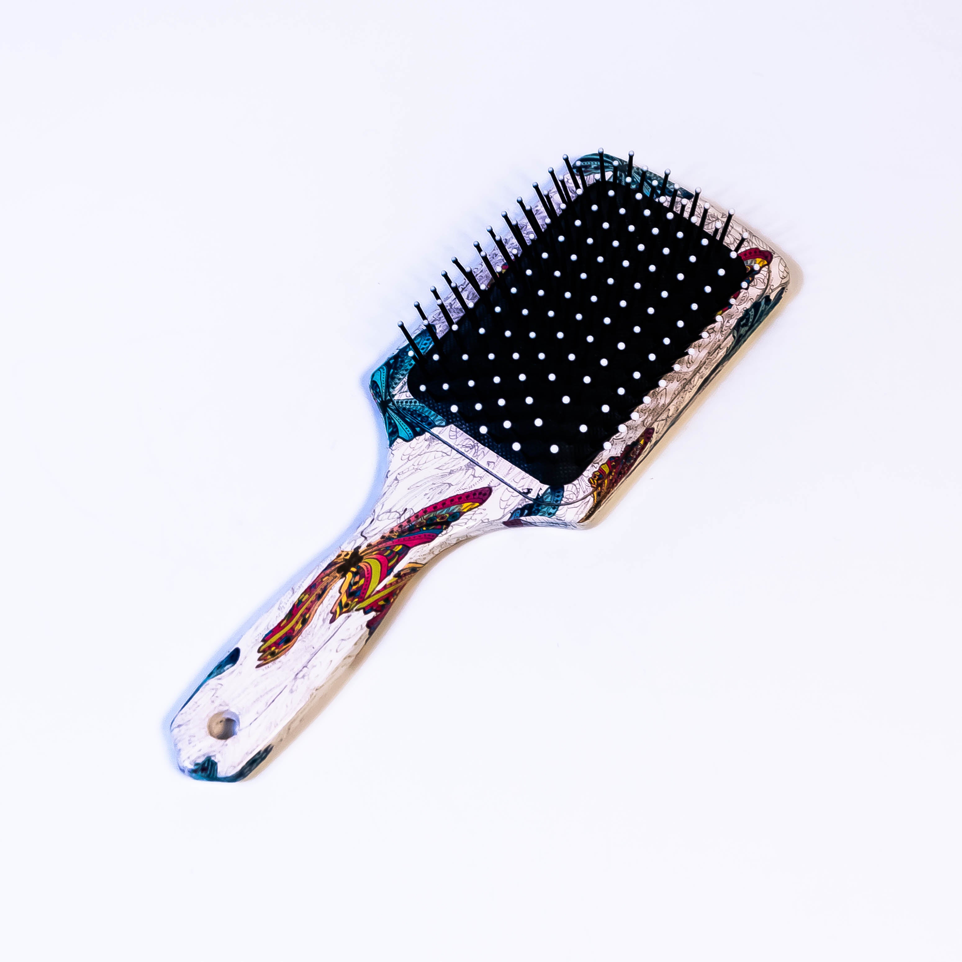 Butterfly Print Hair Brush with Air Cushion Comb: Embrace Beauty and Comfort in Your Hair Care