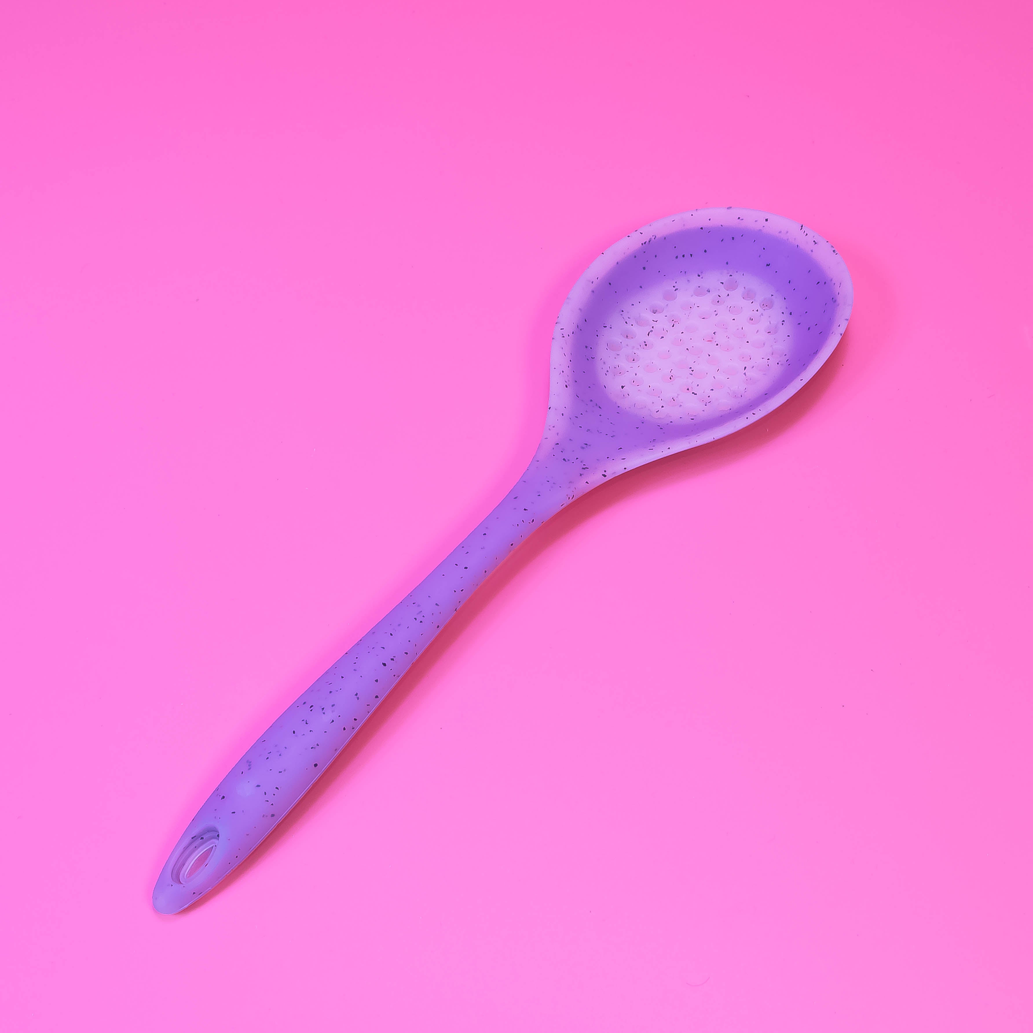 Versatile Kitchen Helper: Silicone Colander Shovel Strainers Spoon