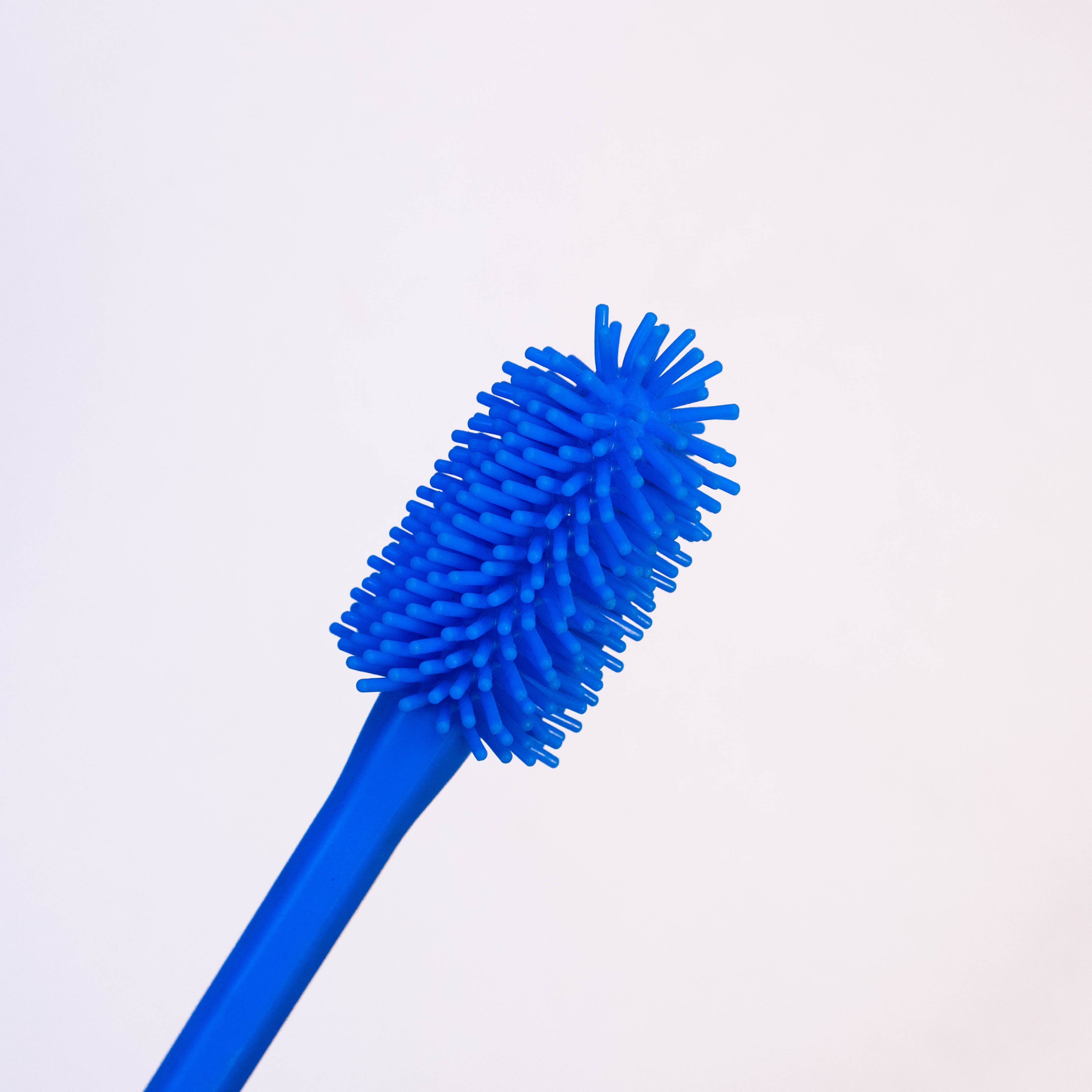 Bottle Cleaning Brush Long Handle Silicone Brush Cleaning Tool (Multi Color)