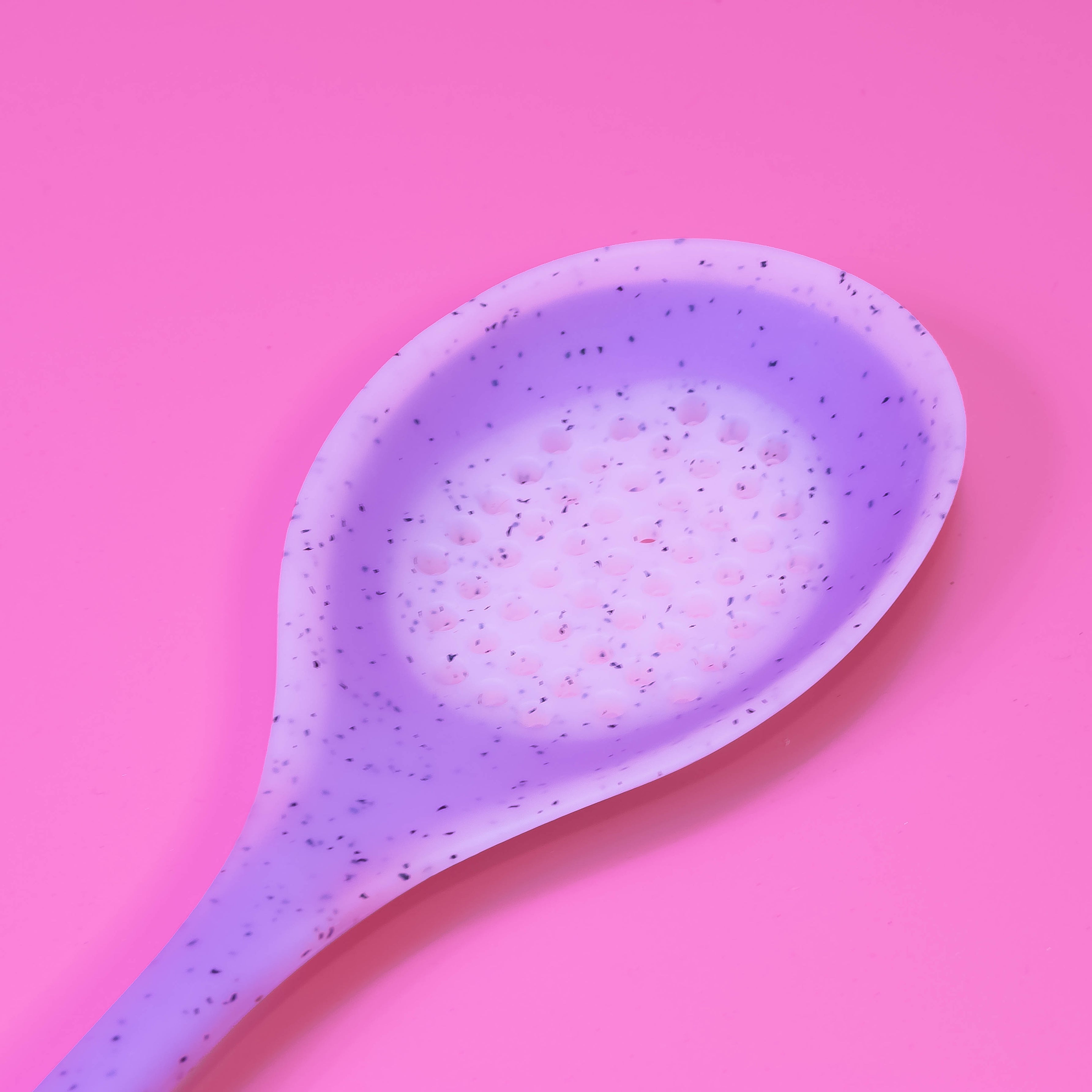 Versatile Kitchen Helper: Silicone Colander Shovel Strainers Spoon