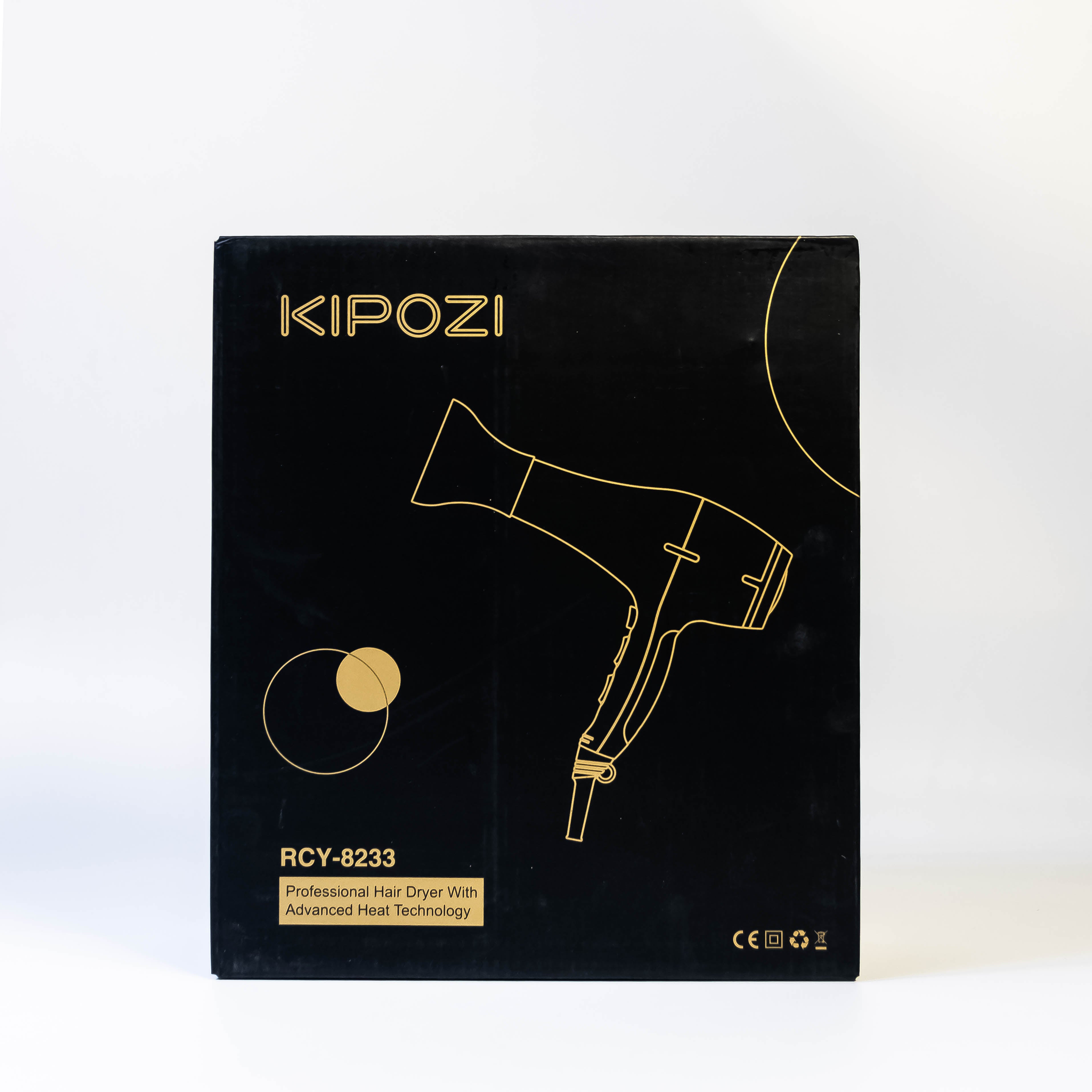 Kipozi RCY-8233: Professional Hair Dryer for Salon-Quality Results