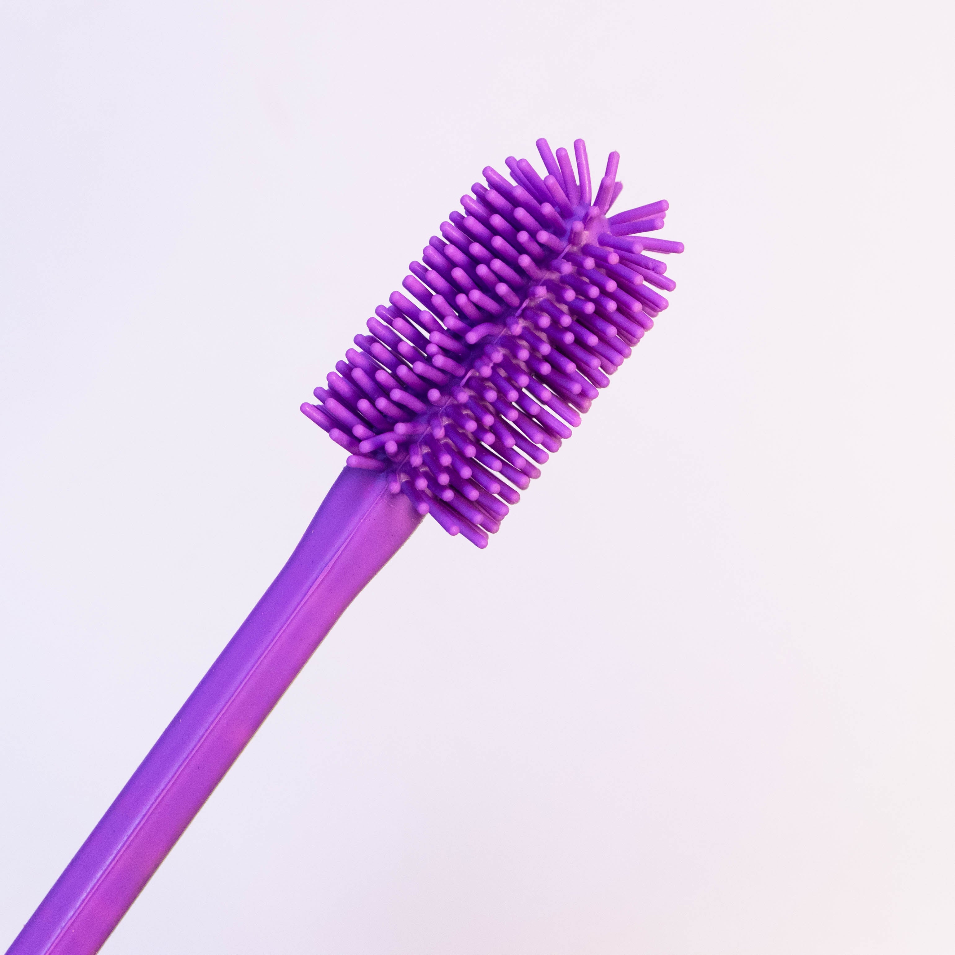 Bottle Cleaning Brush Long Handle Silicone Brush Cleaning Tool (Multi Color)