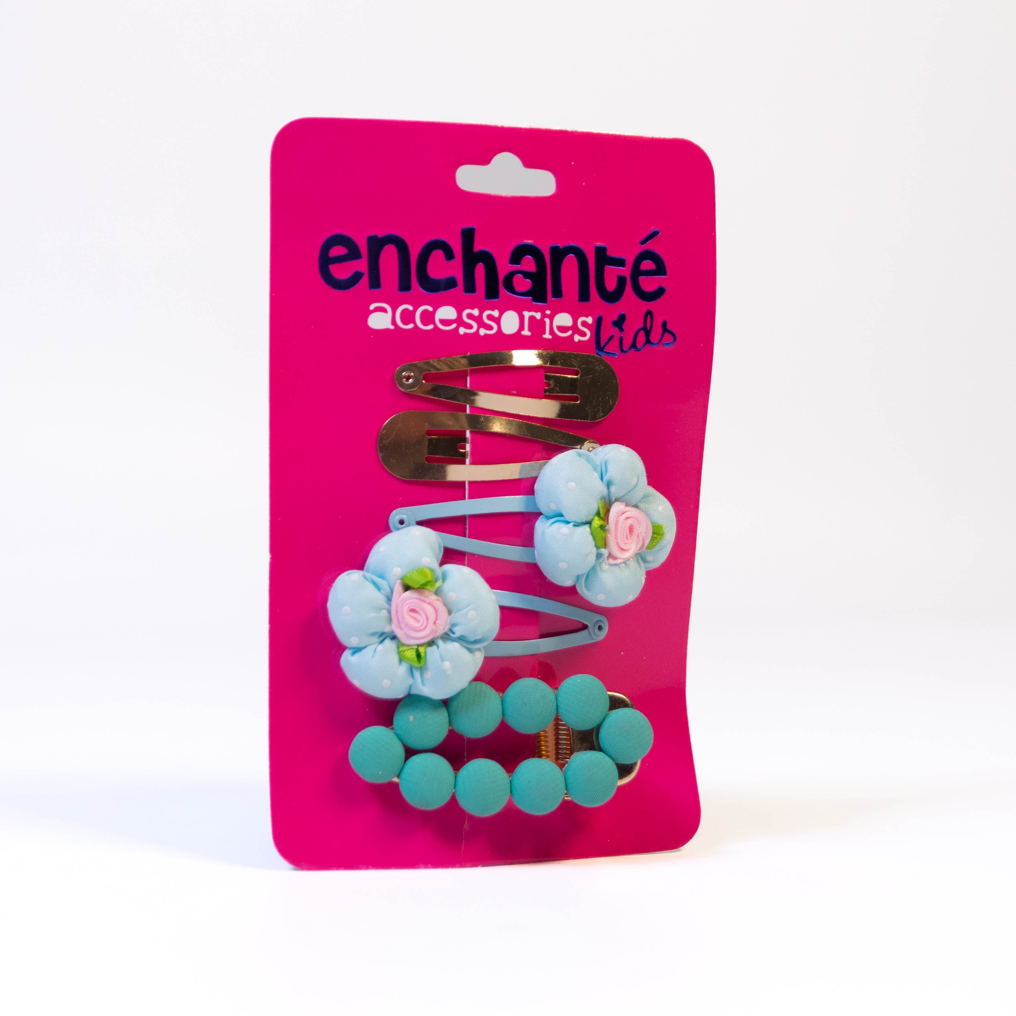 Blue Flower Shape Hair Clips: Blossom Your Hair with Elegance