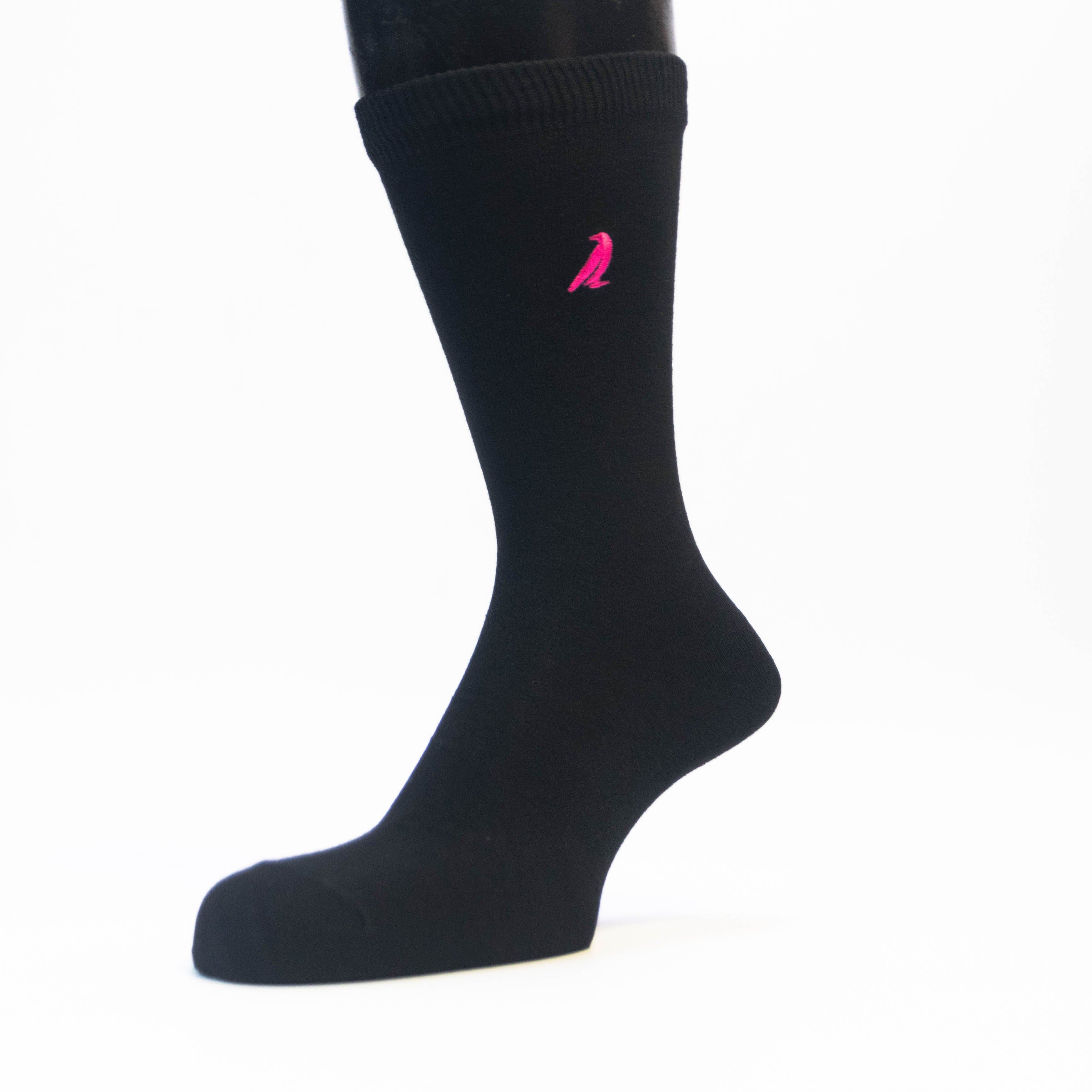 Avia - Jet Black Female Cotton Socks