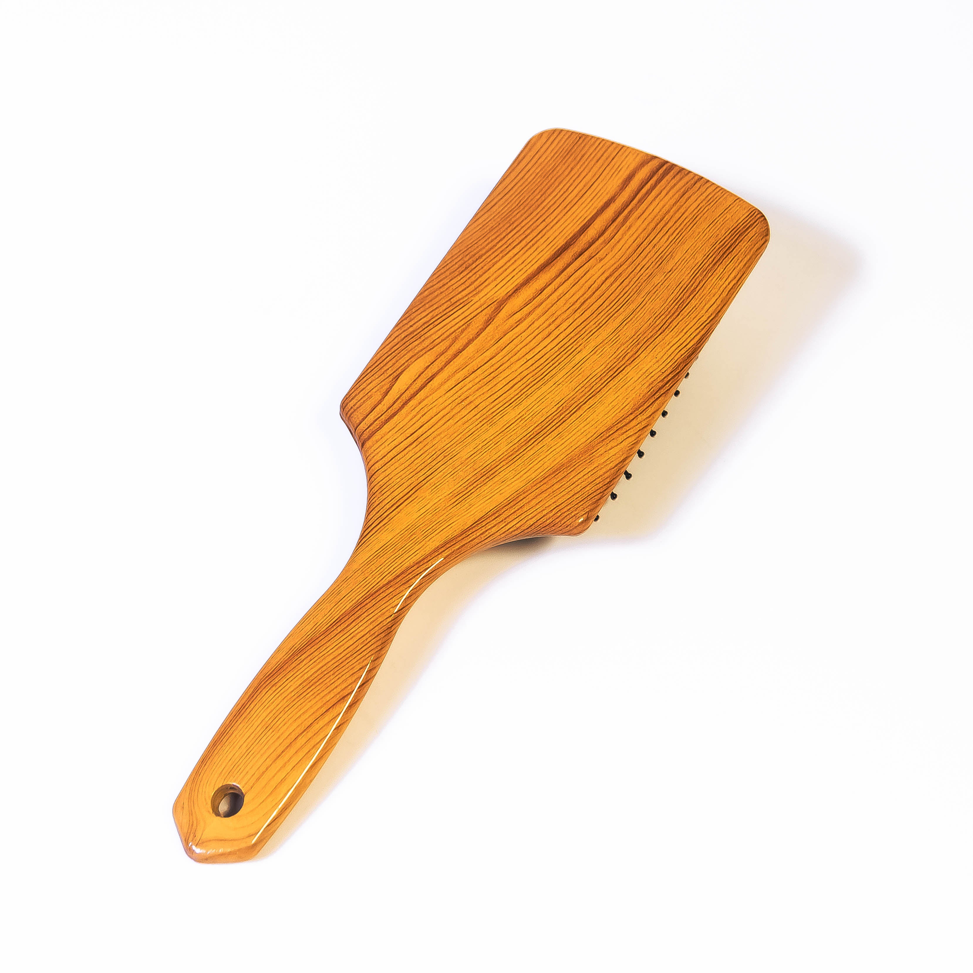 Wooden Design Print Hair Brush with Air Cushion Comb: Embrace Nature-Inspired Hair Care