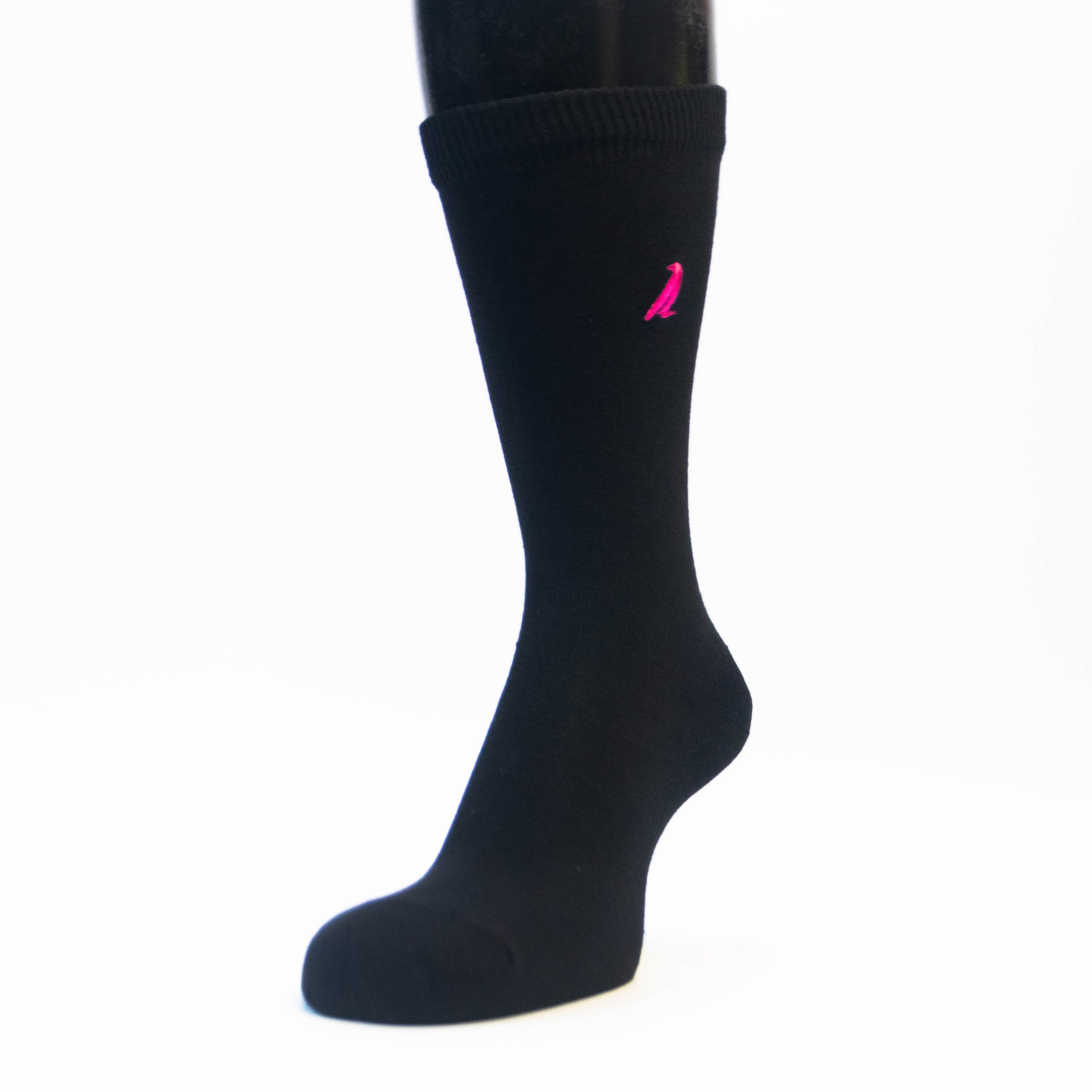 Avia - Jet Black Female Cotton Socks