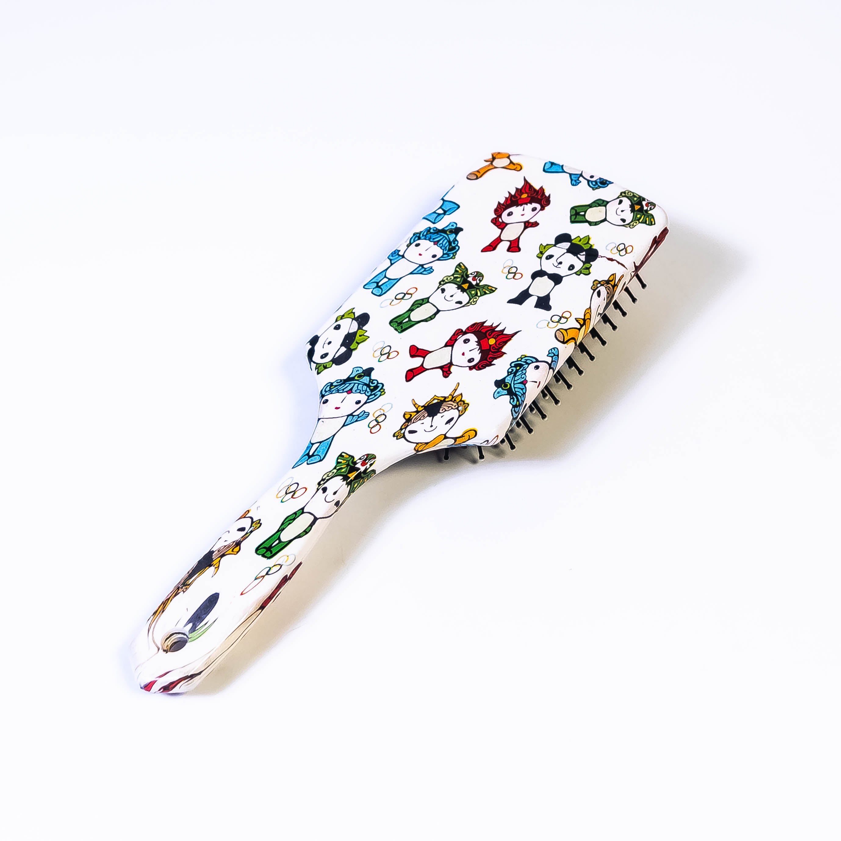 Fire Boy Design Print Hair Brush with Air Cushion Comb: Ignite Your Hair Care Routine