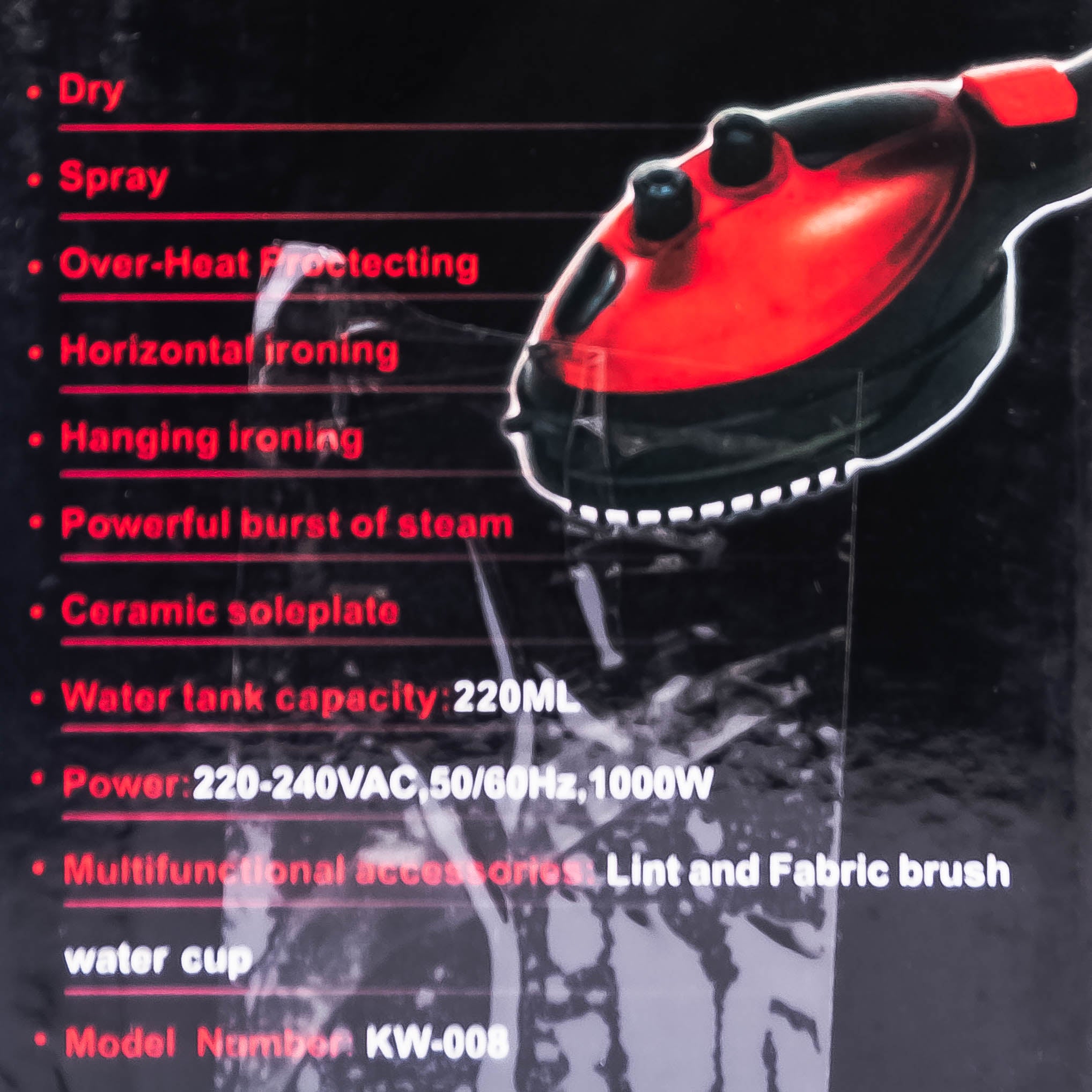 SteamEase Hand-Held Portable Steam Brush: Your Multifunctional Garment Steamer