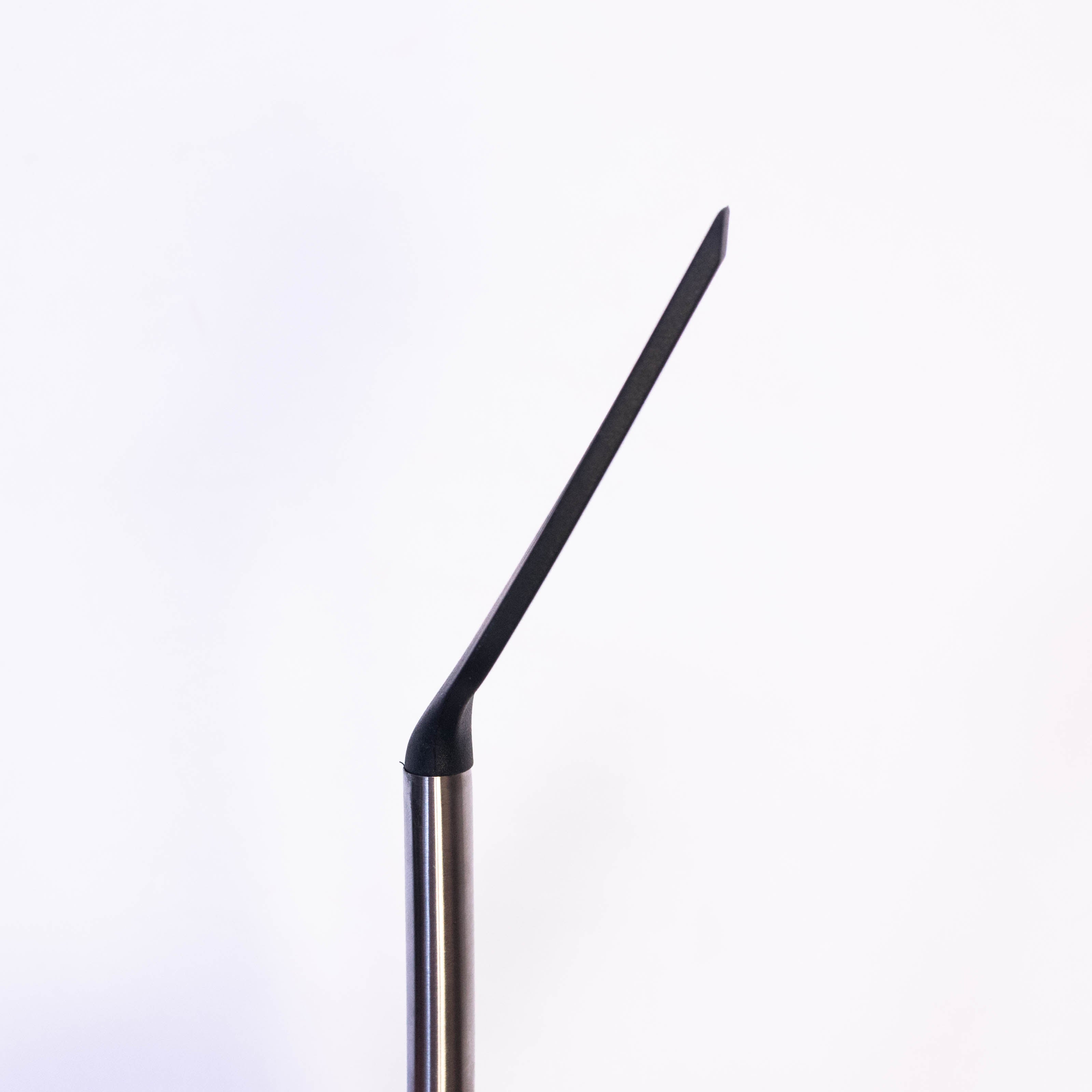 Tablecraft 14" Slotted Turner Spatula with Multi-Color Silicone Head & Stainless Steel Handle