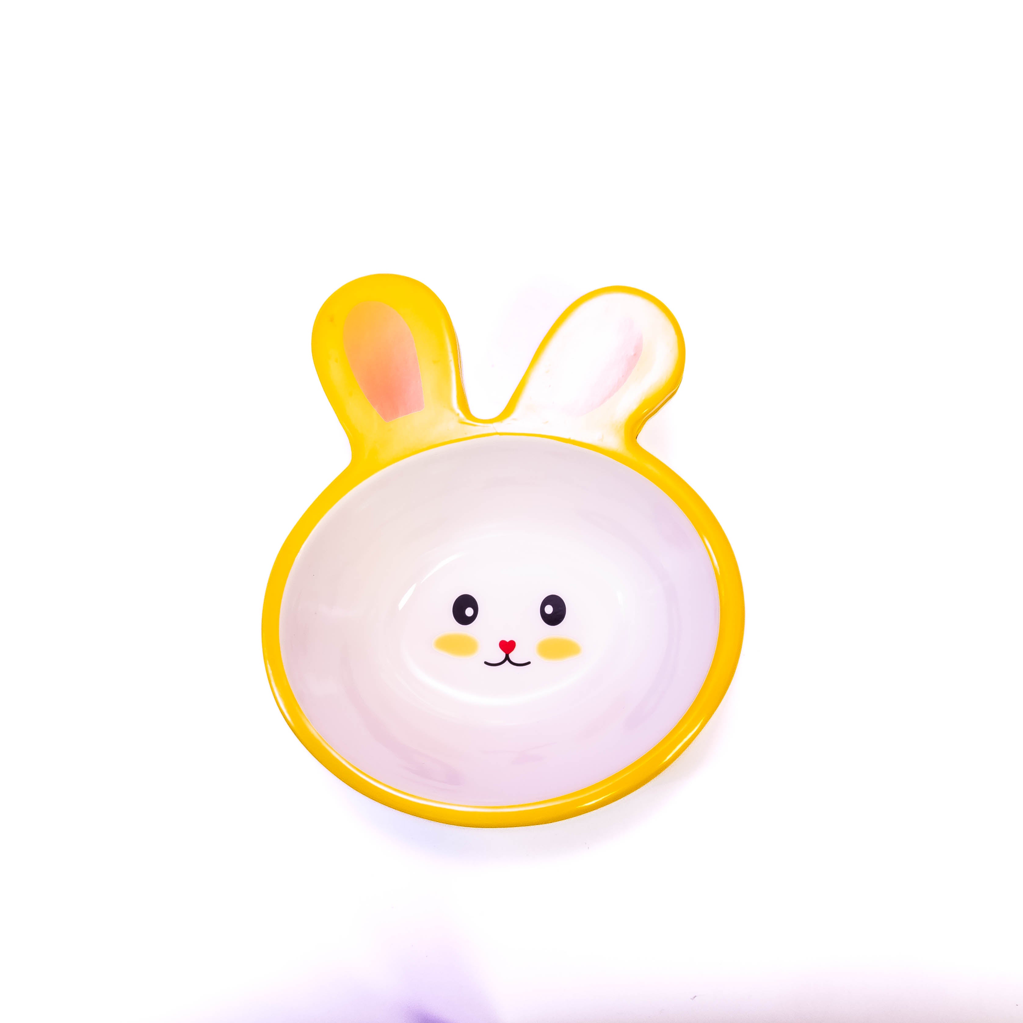 Rabbit-Shaped Cartoon Children's Food Bowl: Fun and Wholesome Dining