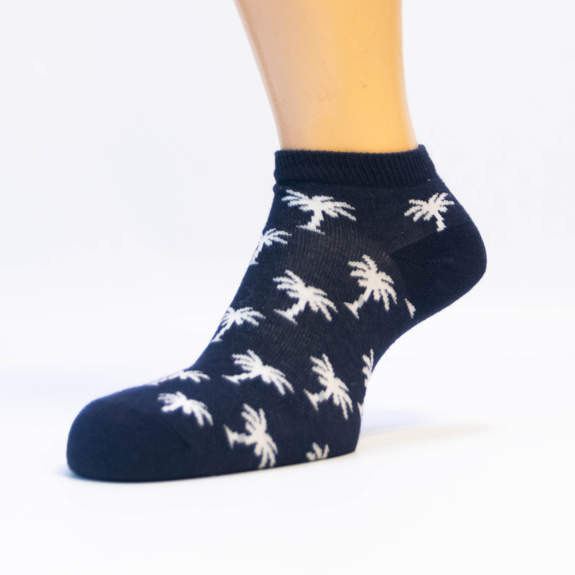 Palmetto Sock Ladies Navy Footie