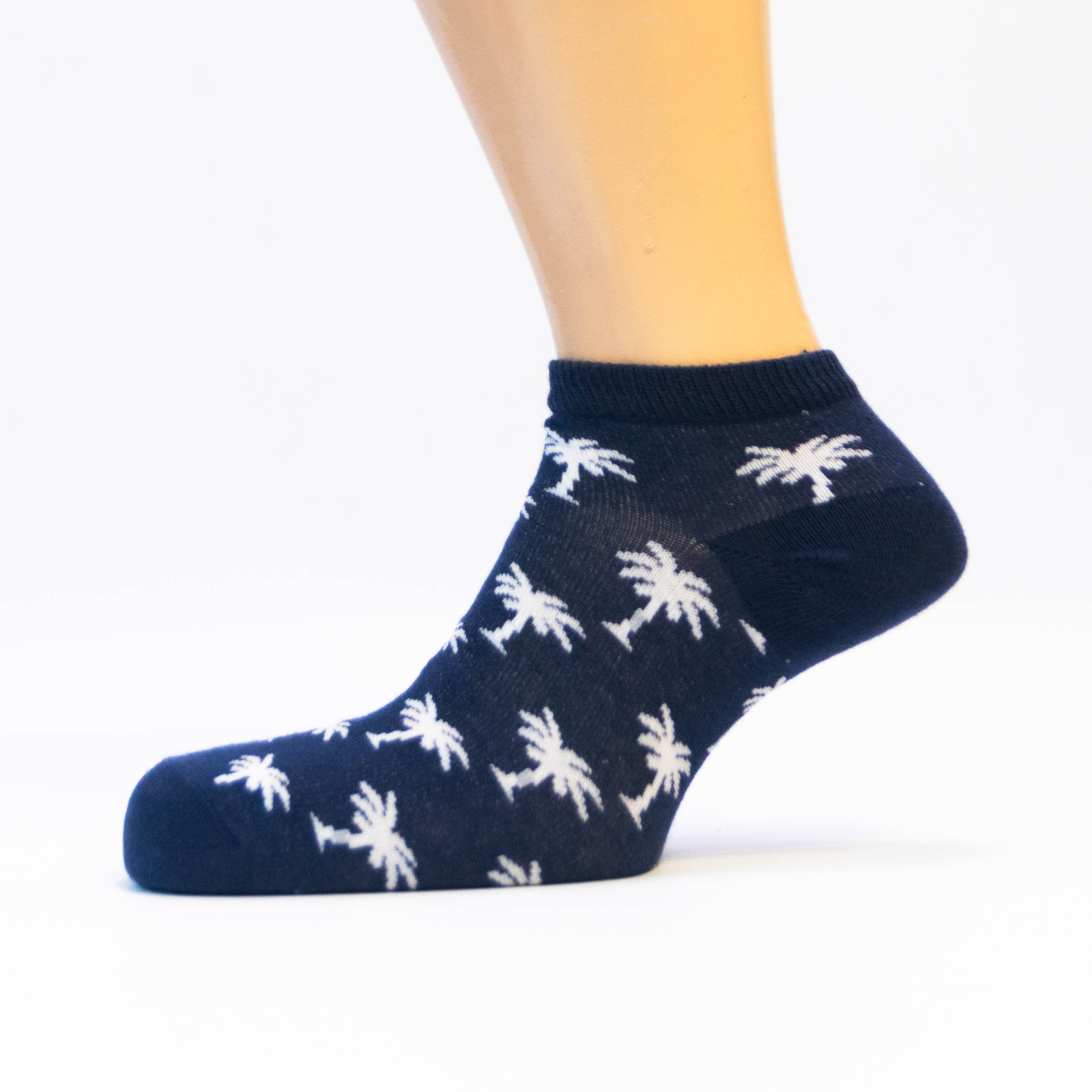 Palmetto Sock Ladies Navy Footie