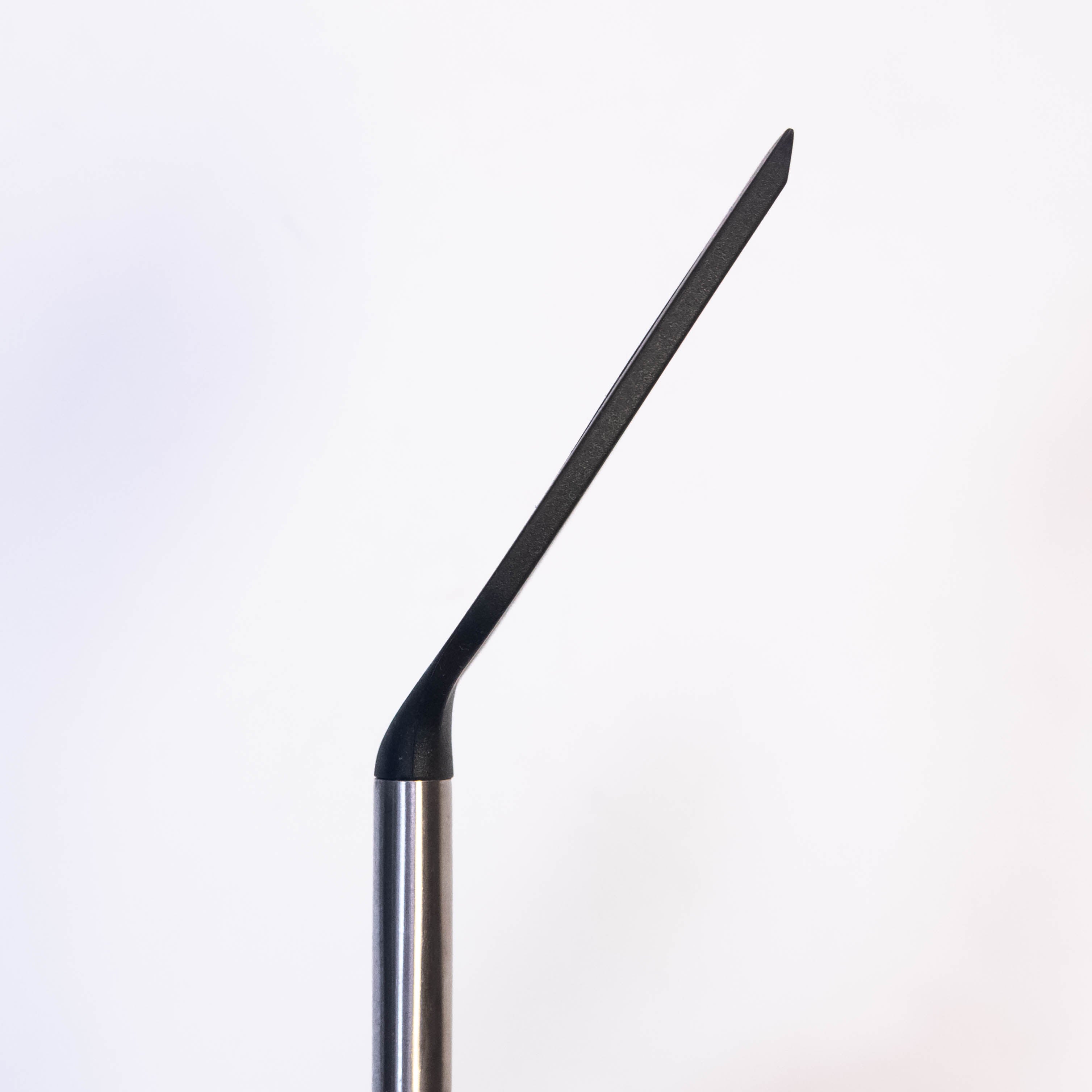 Tablecraft 14" Slotted Turner Spatula with Multi-Color Silicone Head & Stainless Steel Handle